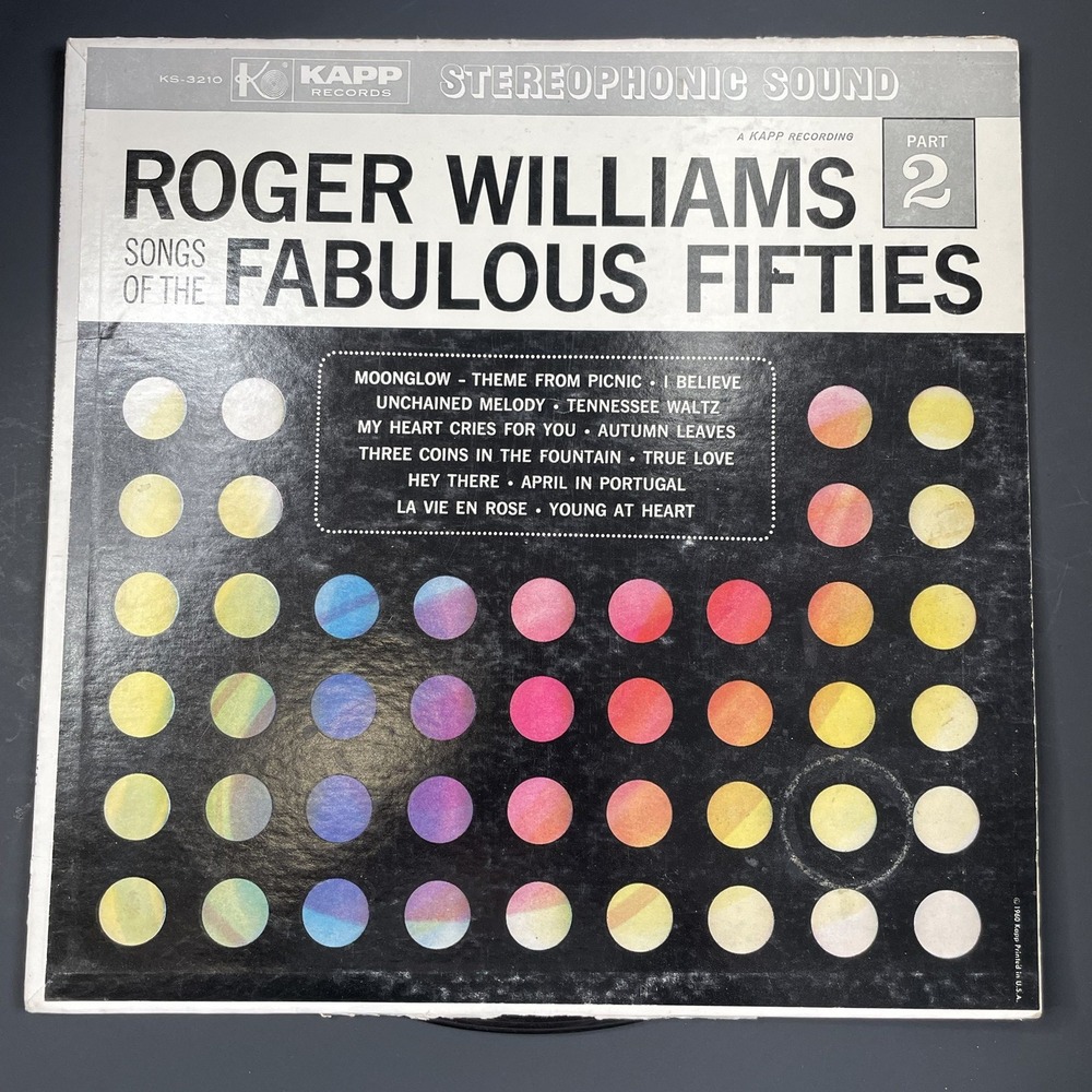 ROGER WILLIAMS Songs Of The Fabulous Fifties Part 2 ks-3210